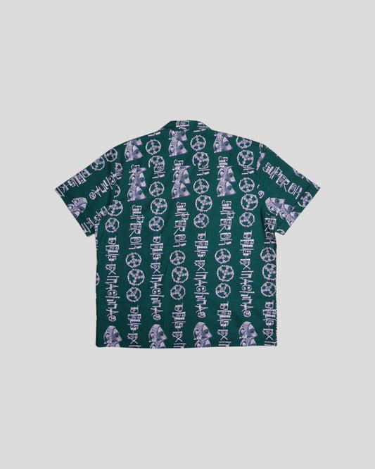 Deus Ex Machina || Effigy Shirt - Deep Green Deus ex machina