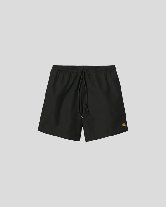 Carhartt || Chase Swim Trunks - Black / Gold Carhartt