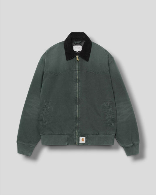 Carhartt || Santa Fe Jacket - Raven / Black Stone Canvas - M' Carhartt