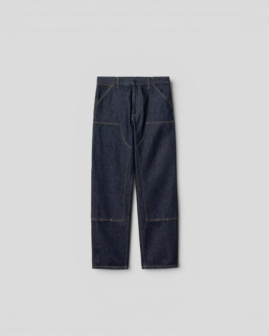 Carhartt || Double Knee Pant - Blue Rinsed - M' Carhartt