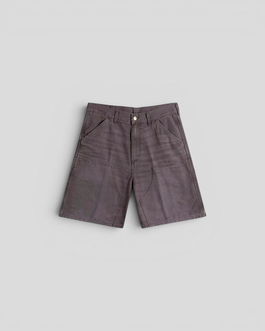 Carhartt || Double Knee Short - Shale Stone Canvas - M’ Carhartt