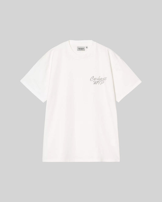 Carhartt || Hatching Script T-Shirt - Wax Garment Dyed - M' Carhartt
