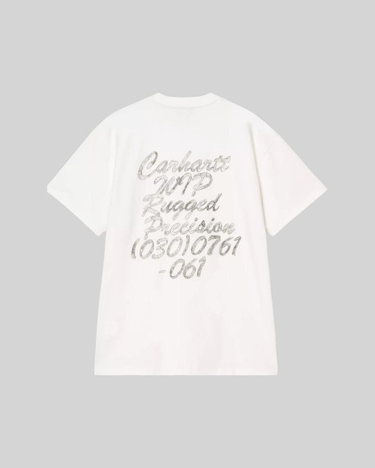 Carhartt || Hatching Script T-Shirt - Wax Garment Dyed - M' Carhartt