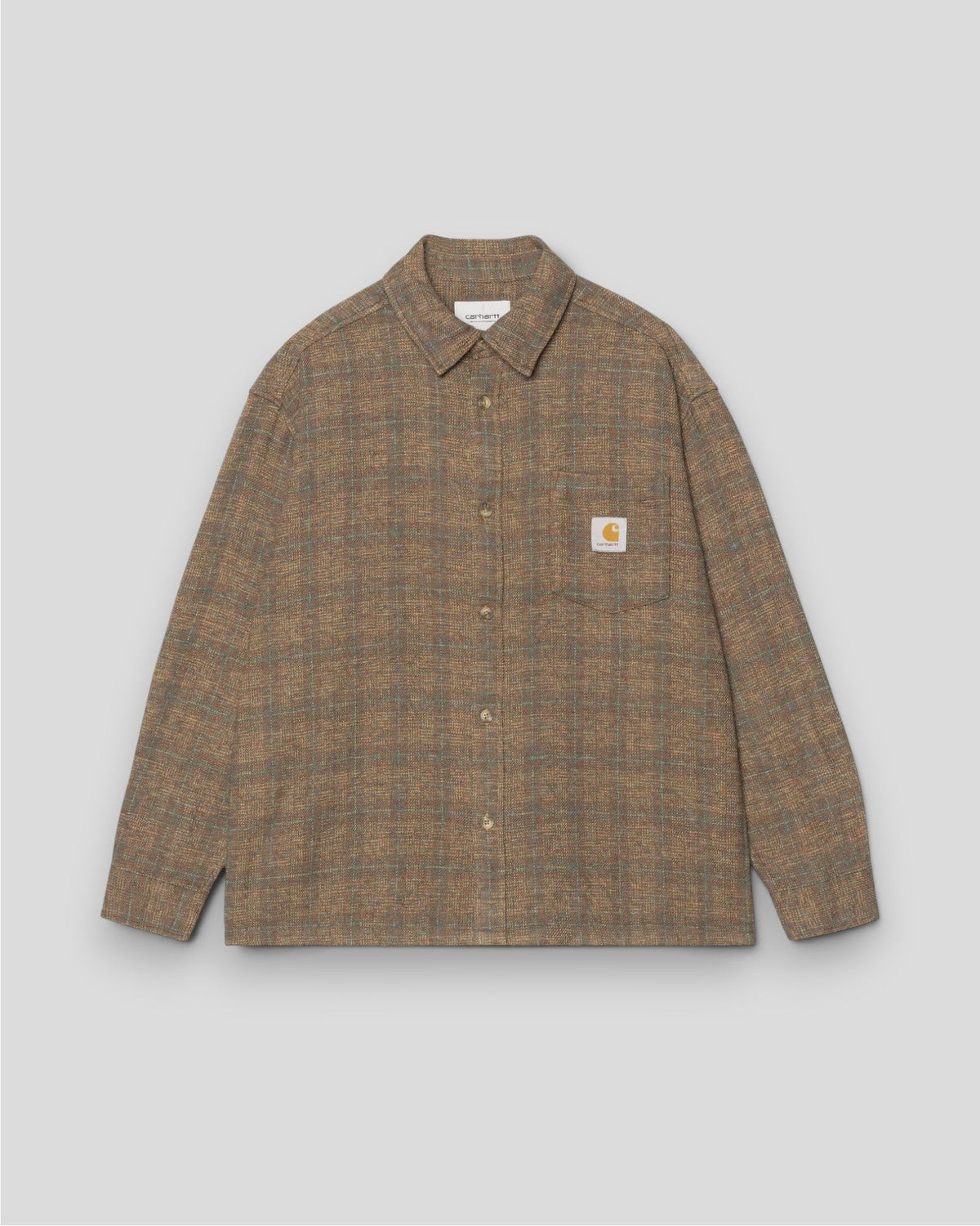 Carhartt || L/S Bagley Shirt - Hamilton Brown/Bagley Check - M' Carhartt