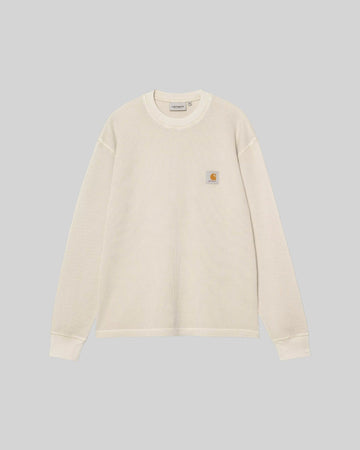 Carhartt || Waffle Vista L/S T-Shirt - Fleur De Sel - M' Carhartt