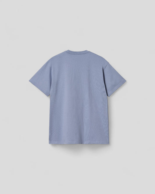 Carhartt || S/S Chase T-Shirt - Charm Blue/Gold Carhartt