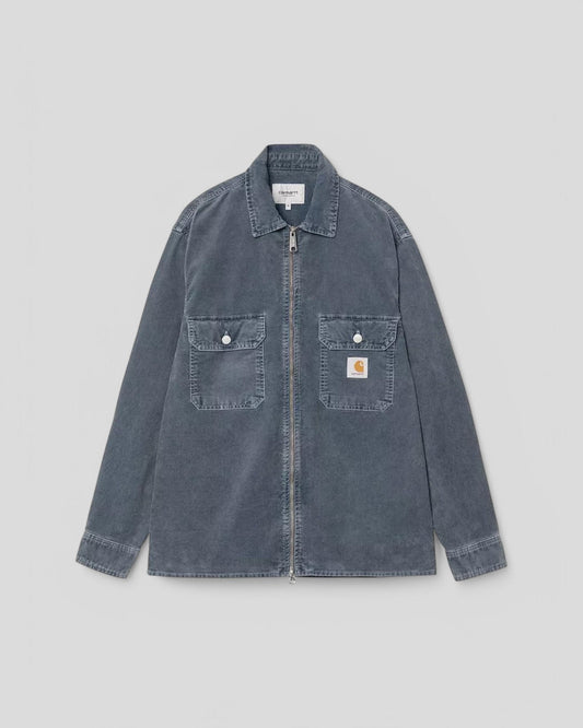 Carhartt || Reynold Shirt Jac - Dusky Blue - M" Carhartt