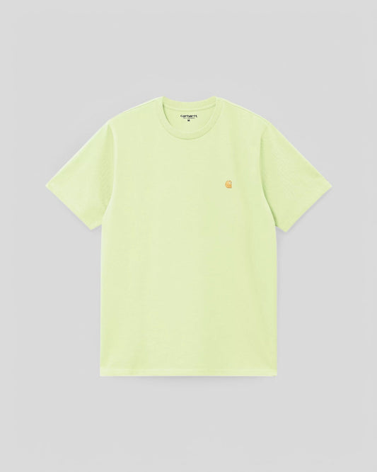 Carhartt || Chase T-Shirt - Air Green/Gold - M" Carhartt