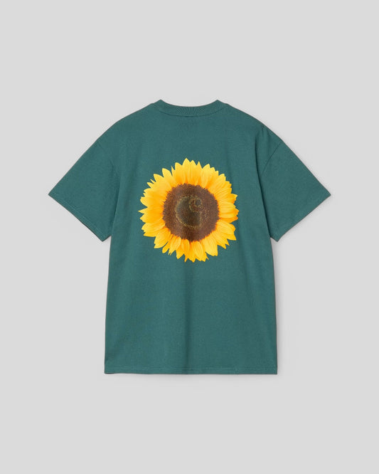 Carhartt || Sunflower T-Shirt - Rainforest - M" Carhartt