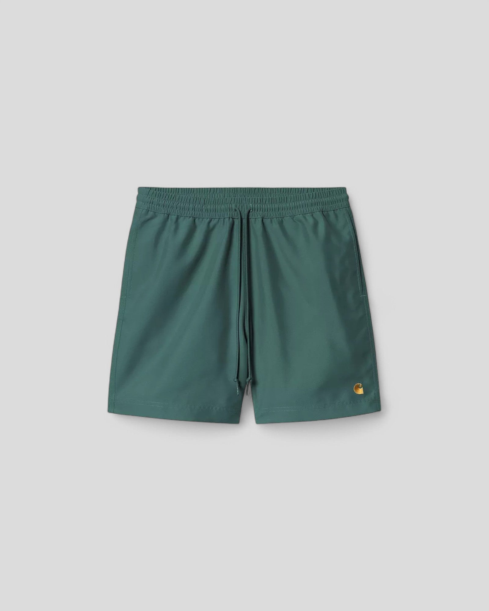 Carhartt || Chase Swim Trunks - Rainforest / Gold - M" Carhartt