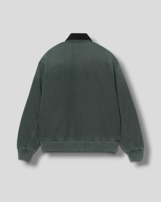 Carhartt || Santa Fe Jacket - Raven / Black Stone Canvas - M' Carhartt