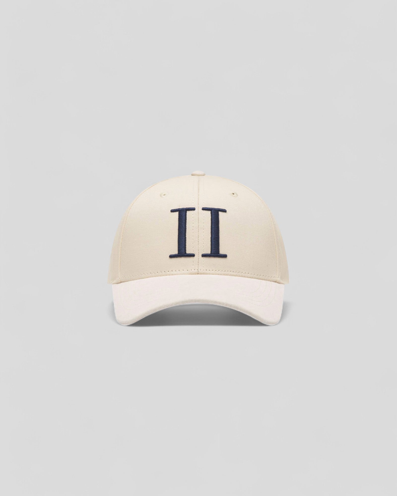 Les Deux || Baseball Cap Suede II - Ivory/ Dark Navy Les Deux