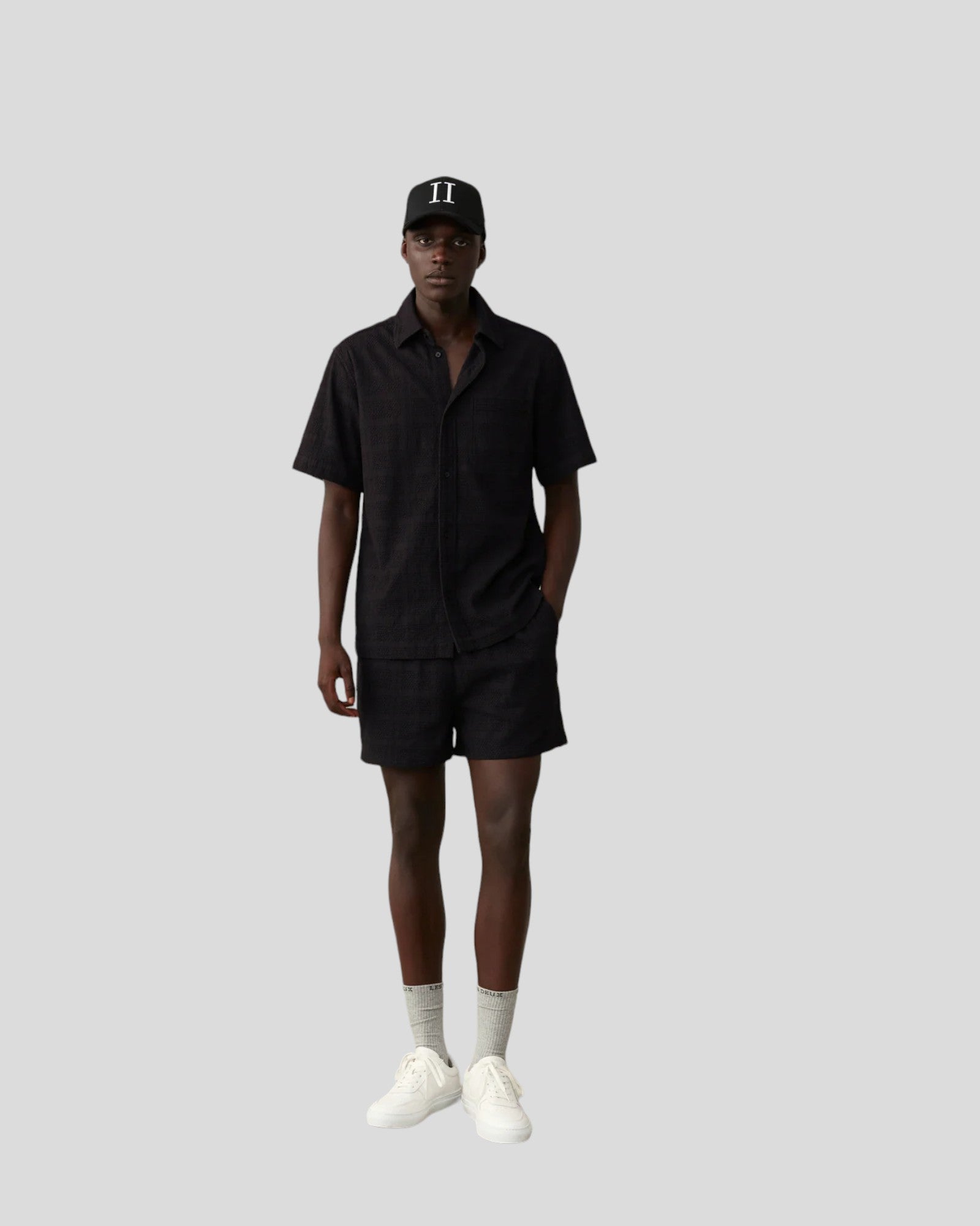 Les Deux || Charlie SS Shirt - Black Les Deux