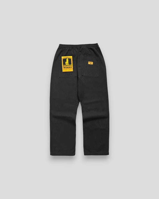 Service Works || Classic Canvas Chef Pants - Black Service Works