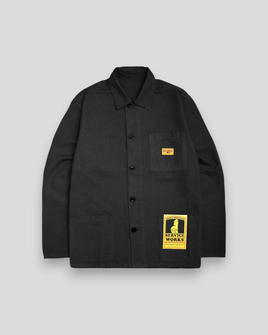 Service Works || Canvas Coverall Jacket - Black Service Works