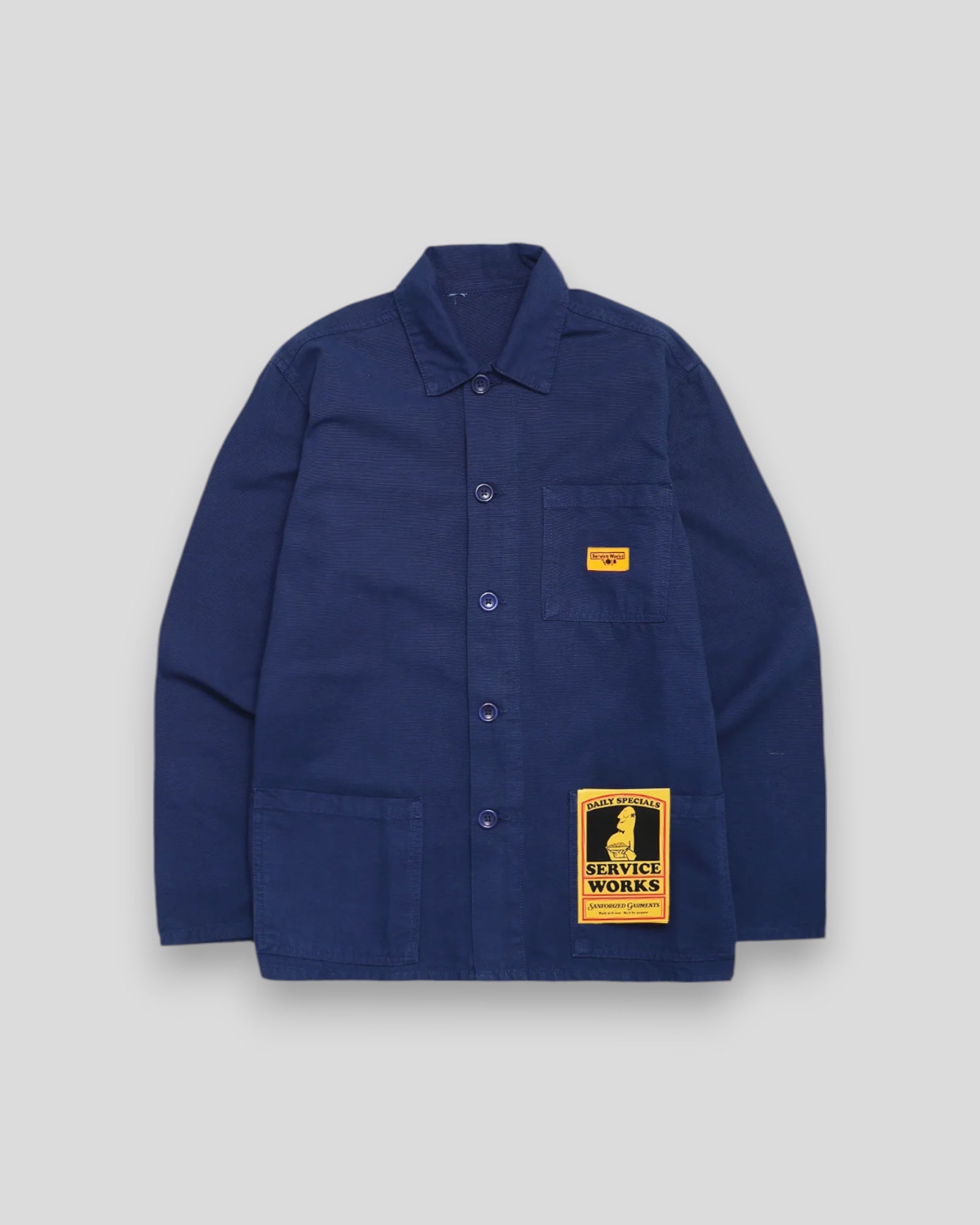 Service Works || Canvas Coverall Jacket - Navy Service Works