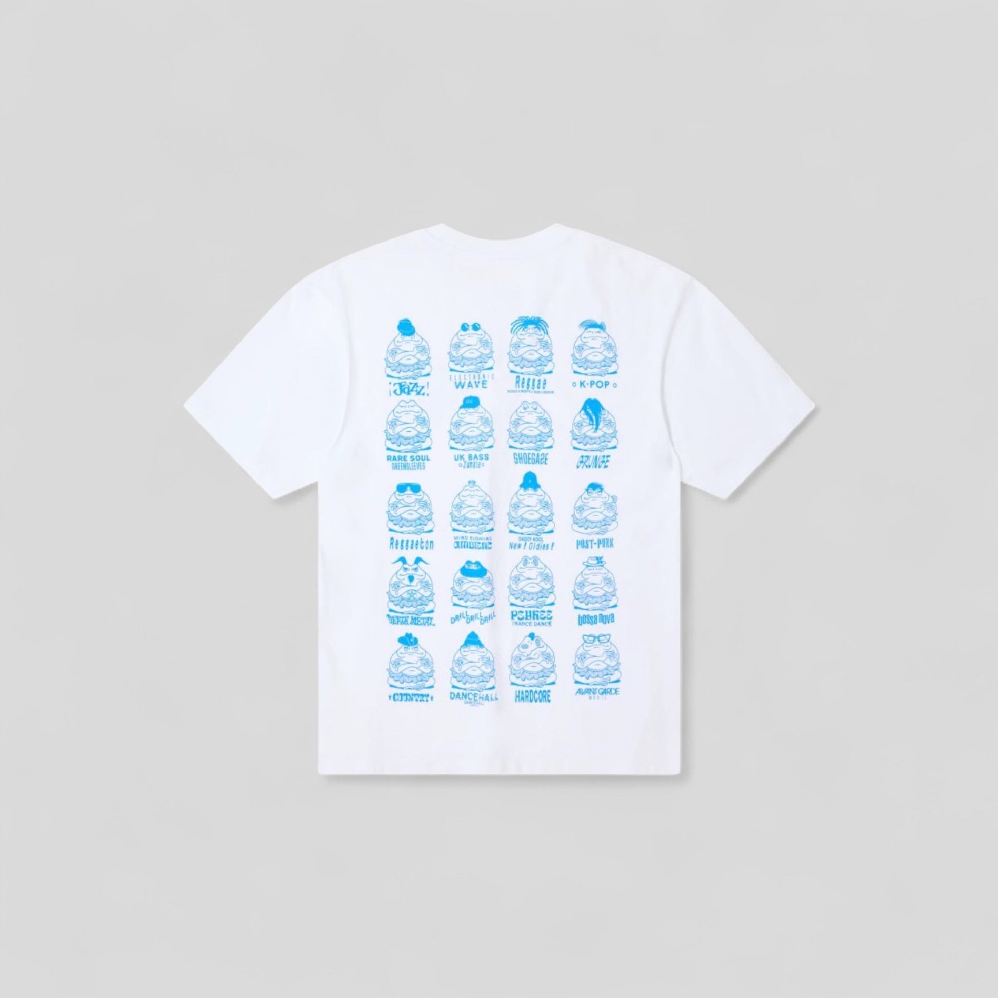 Edwin || EMC Various TS - White Garment Washed - M’ Edwin