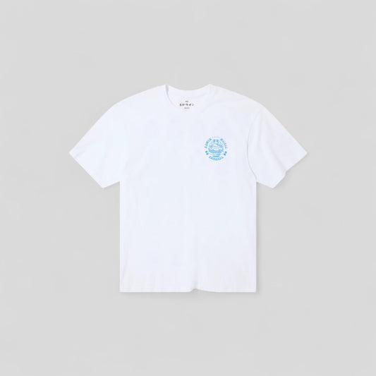 Edwin || EMC Various TS - White Garment Washed - M’ Edwin