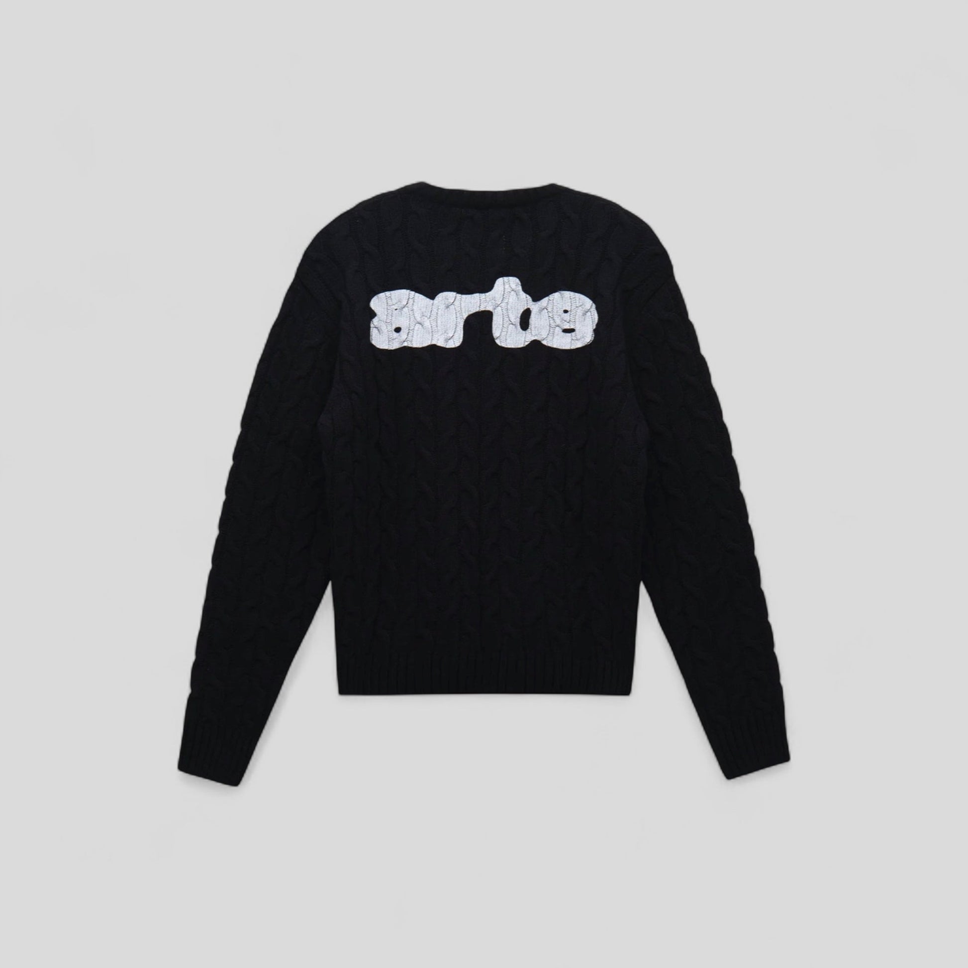 Arte || Knit Sweat - Black - M’ Arte