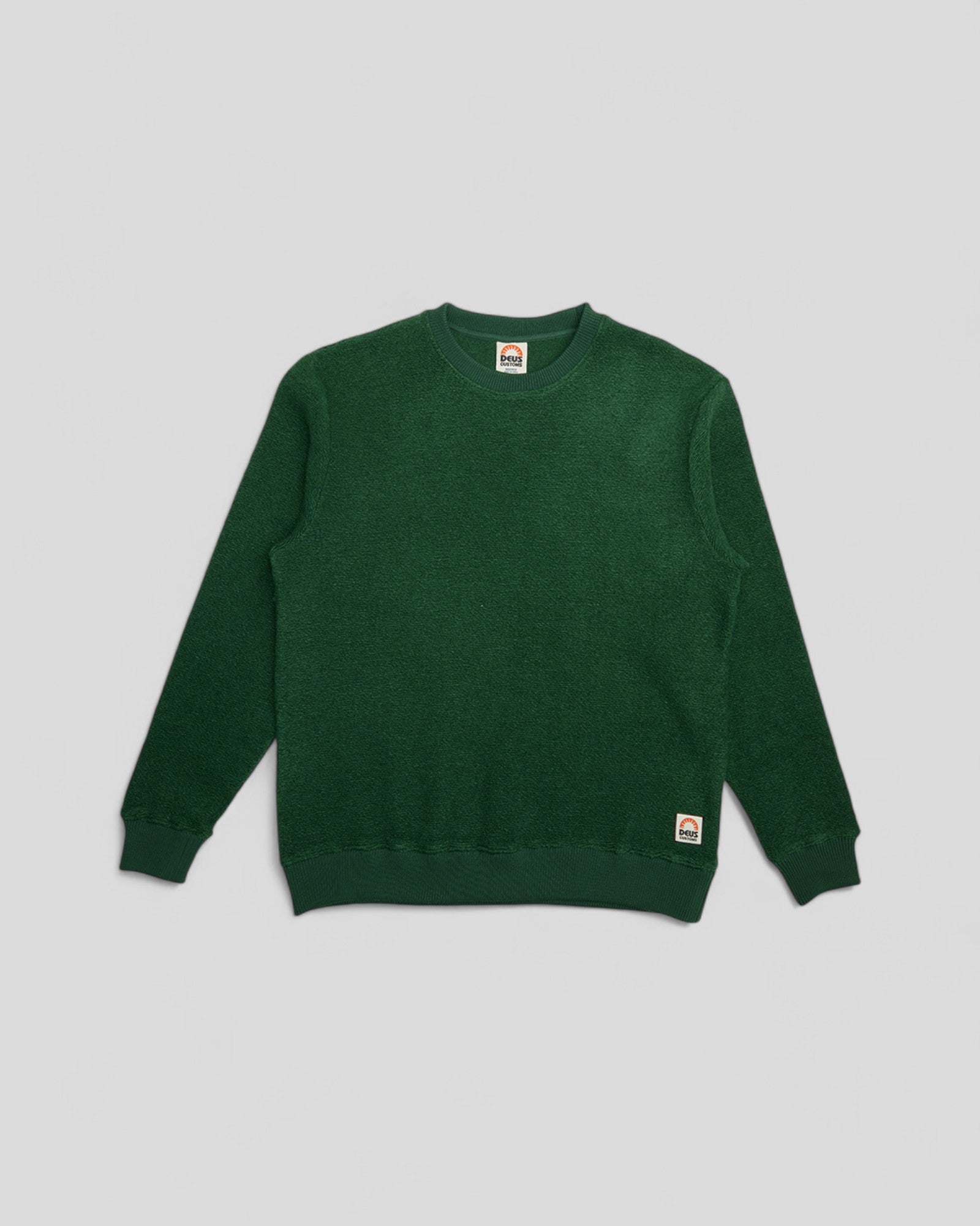 Deus || Reo Textured Fleece - Forest Green Deus ex machina