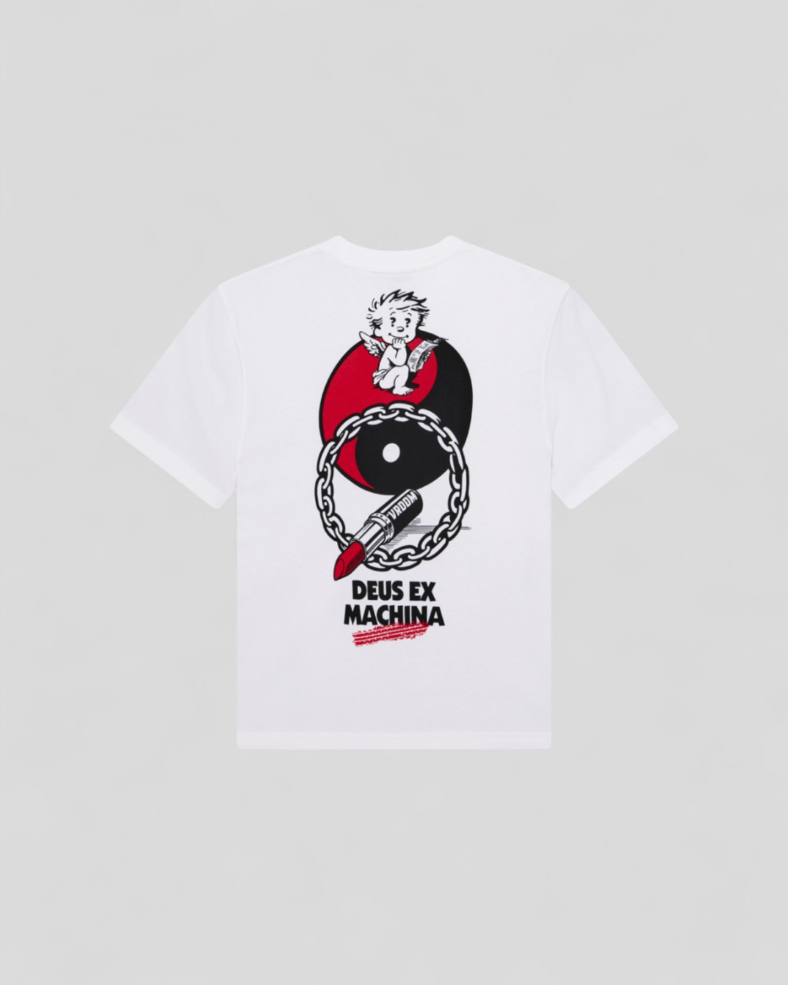 Deus || Roughneck Tee - White- M’ Deus ex machina