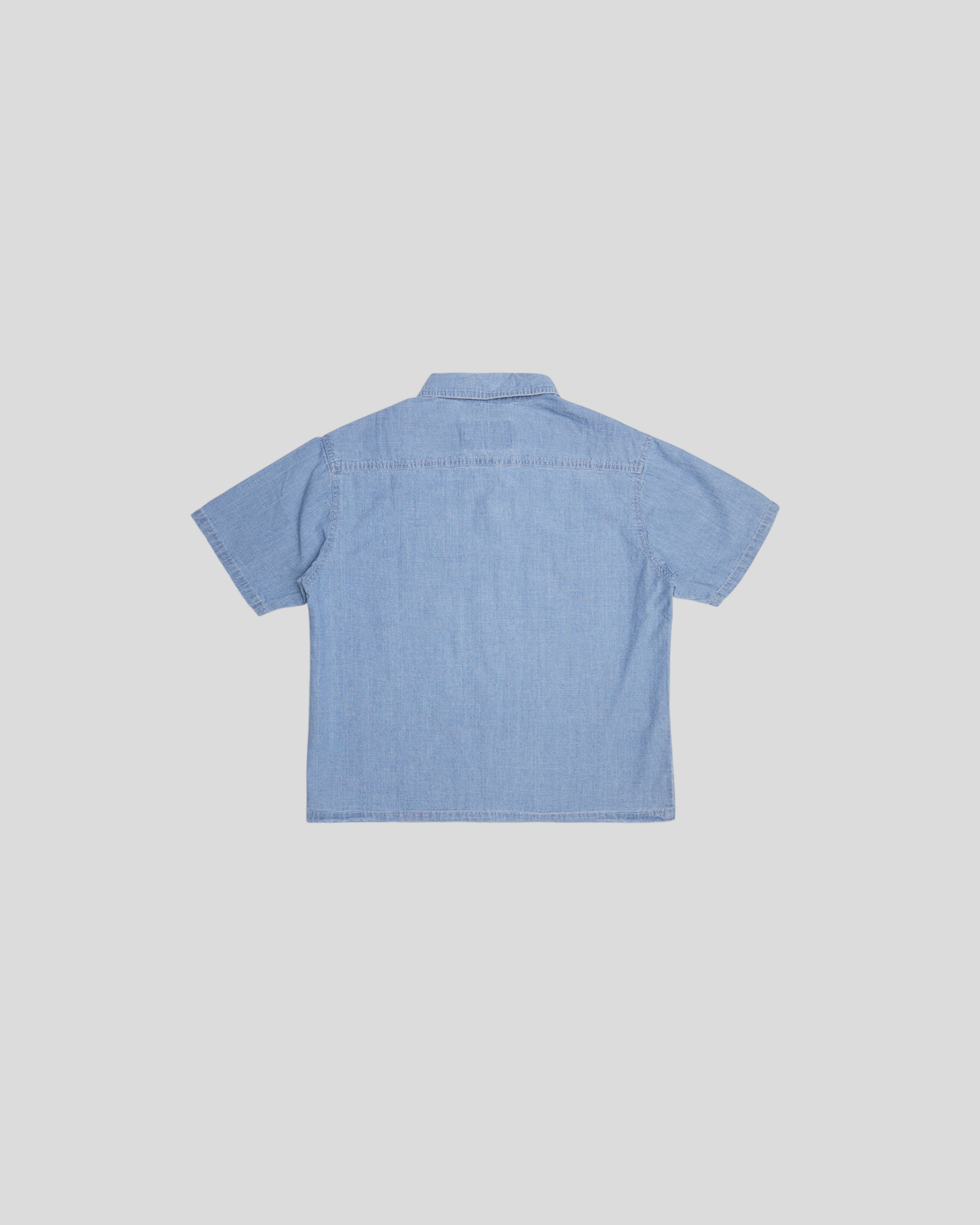 Deus || Union Cropped - Shirt - Blue Chambray Deus ex machina