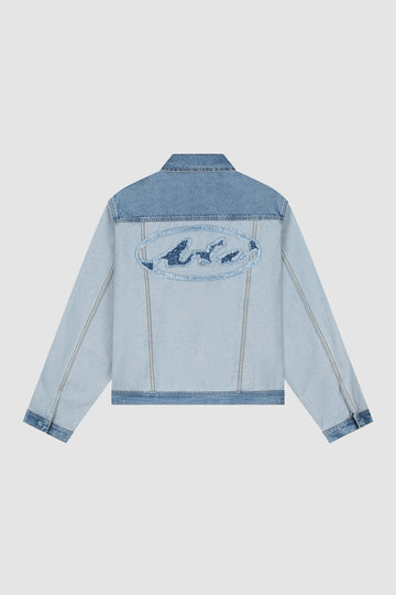 Arte || Denim Inside Out Jacket - Denim Bleach - M’