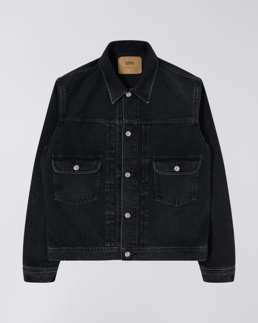Edwin || Denim Jacket - Made In Japan - Black - M’ Edwin