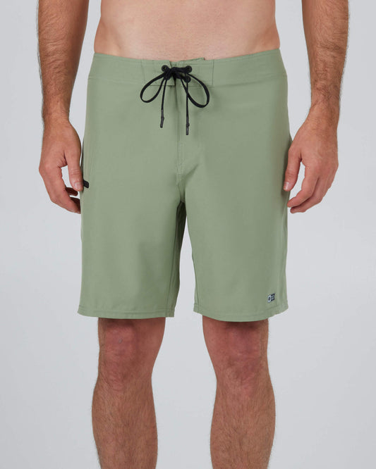 Salty Crew || Pinnacle + Long Range Boardshort - Dusty Sage Salty Crew
