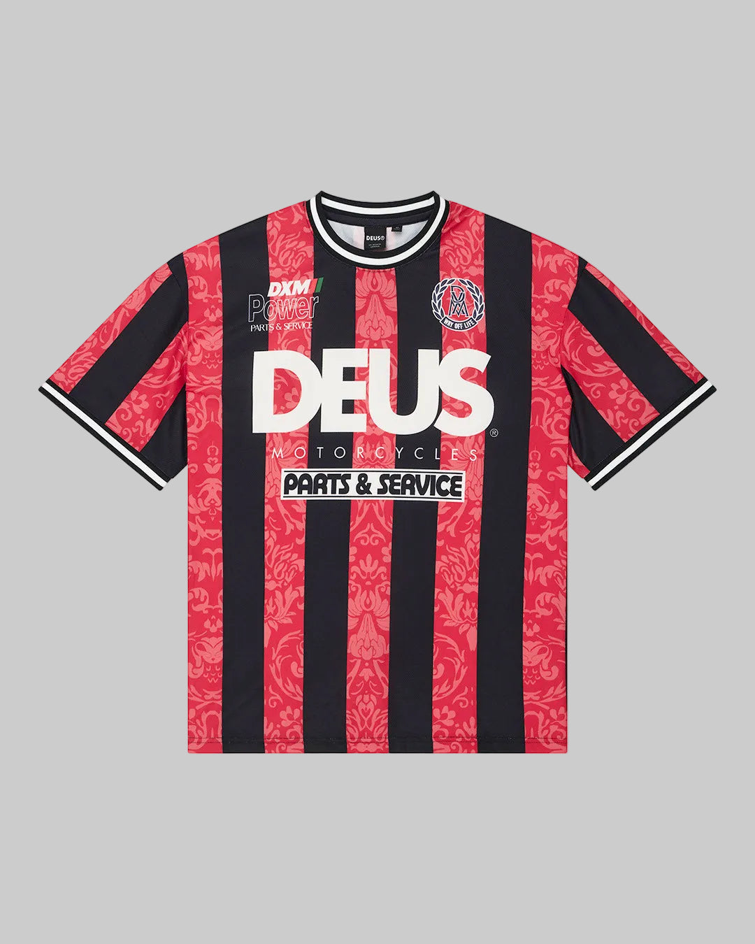 Deus || Nouveau Moto Tee - Fiery Red - M’ Deus ex machina