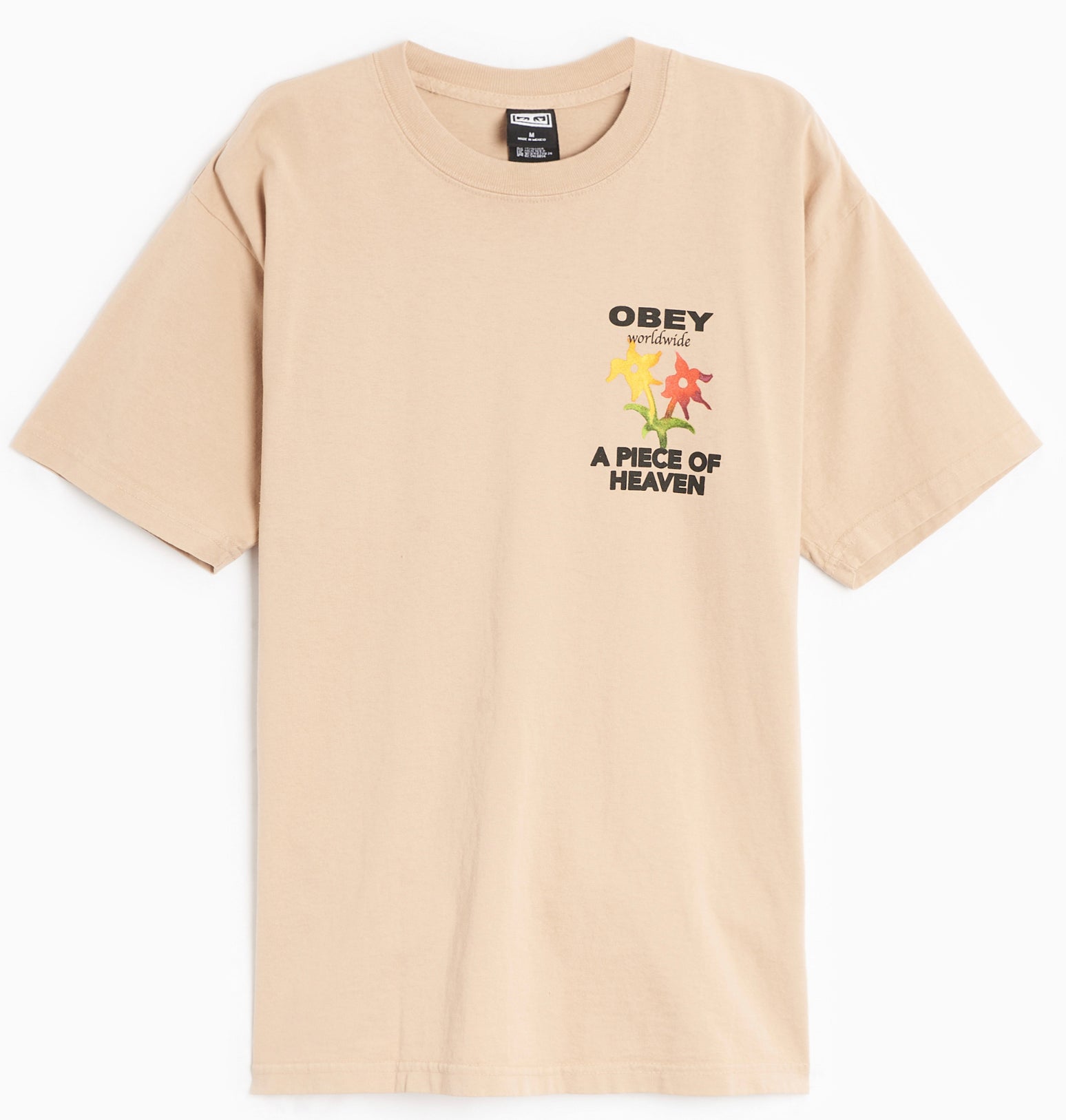 OBEY || A PIECE OF HEAVEN T-SHIRT || IRISH CREAM Obey