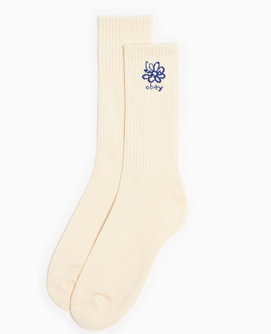 OBEY || DAHLIA SOCKS || UNBLEACHED Obey
