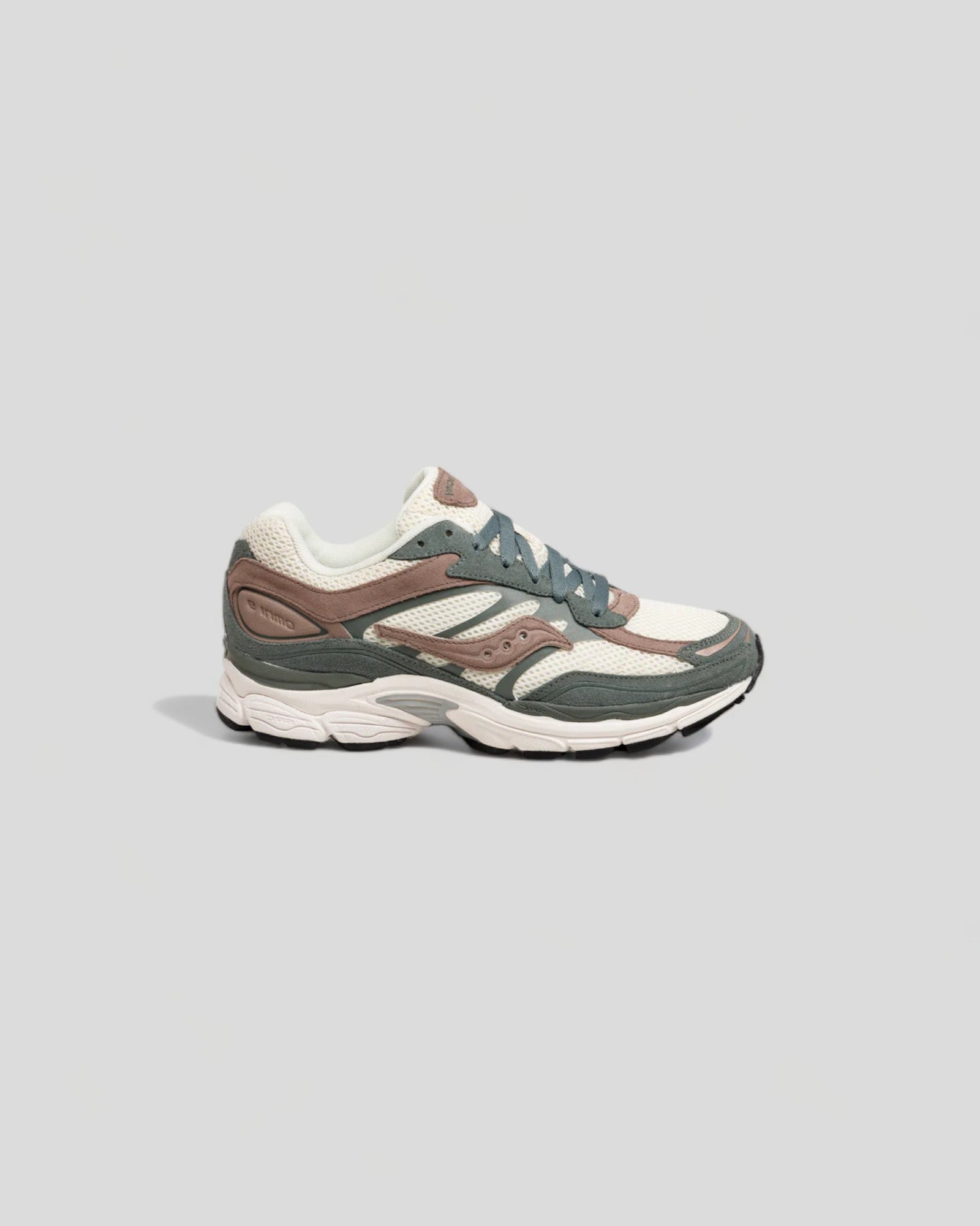 Saucony || Progrid Omni 9 - Cream/Green Saucony