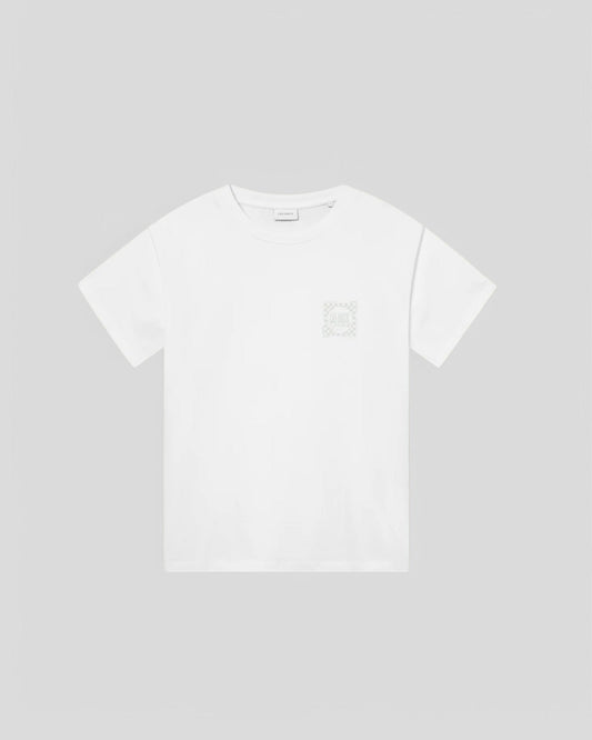 Les Deux || Goods T-shirt - White/ Smoke Green