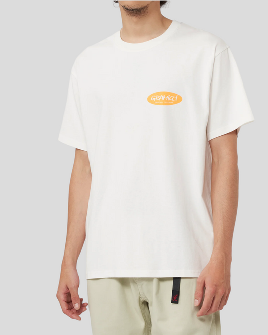 Gramicci || Original Freedom Oval Tee || White Gramicci