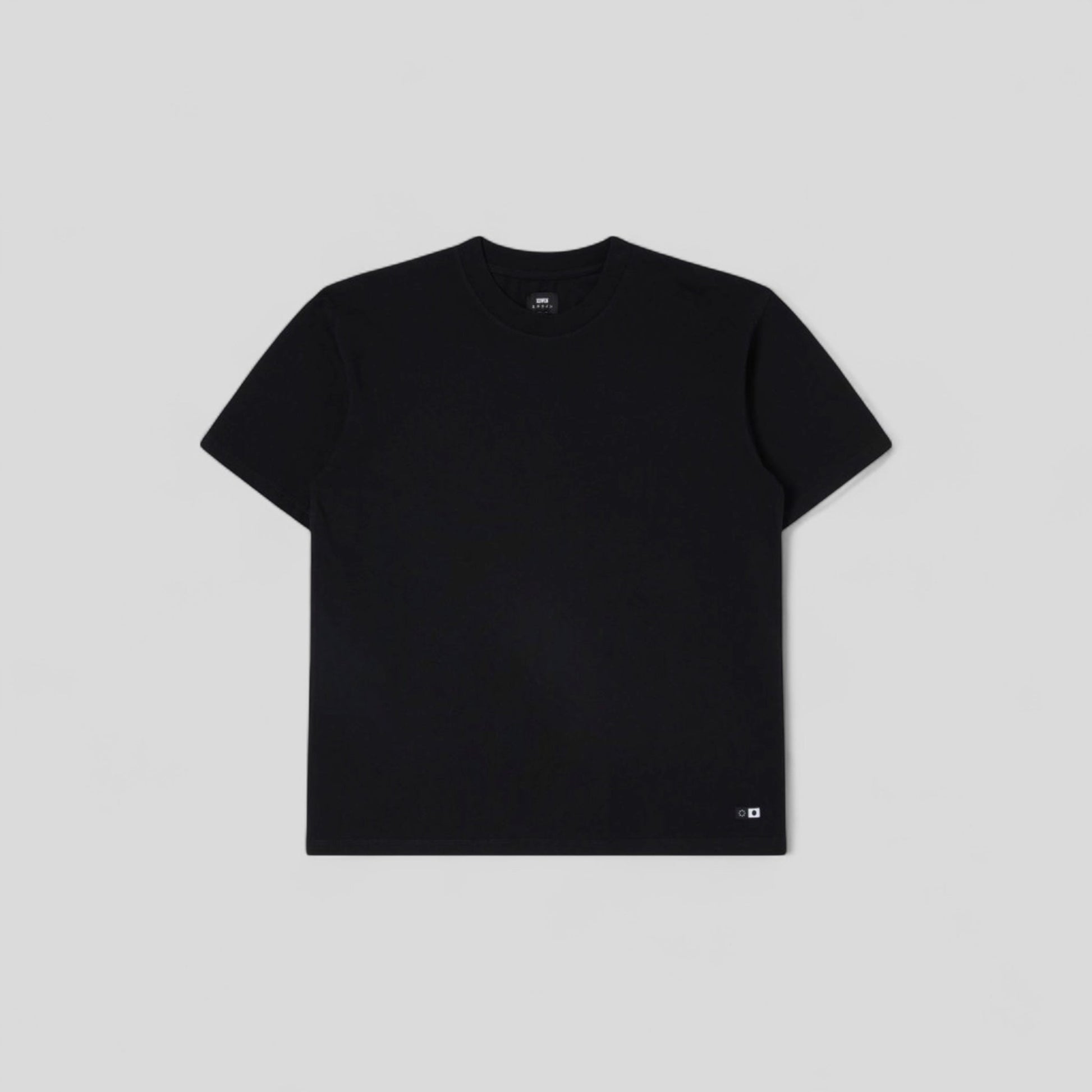 Edwin || Oversize Basic TS - Black Garment Washed - M" Edwin