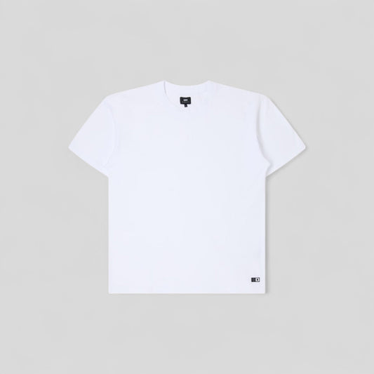 Edwin || Oversize Basic TS - White Garment Washed - M" Edwin