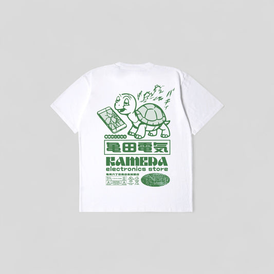 Edwin || Kamera TS - White Garment Washed - M’ Edwin
