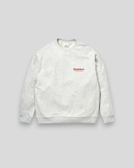 Gramicci || Préserve IT Sweat - Grey Heather Gramicci