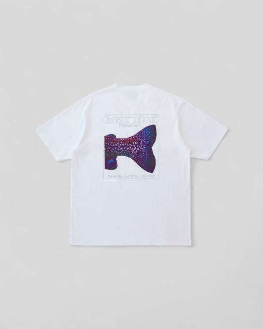 Gramicci || Trouttail Tee - White - M' Gramicci