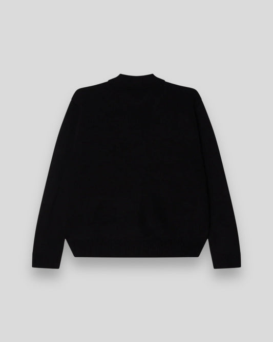 Obey || Floral Zip Cardigan - Black - M’ Obey