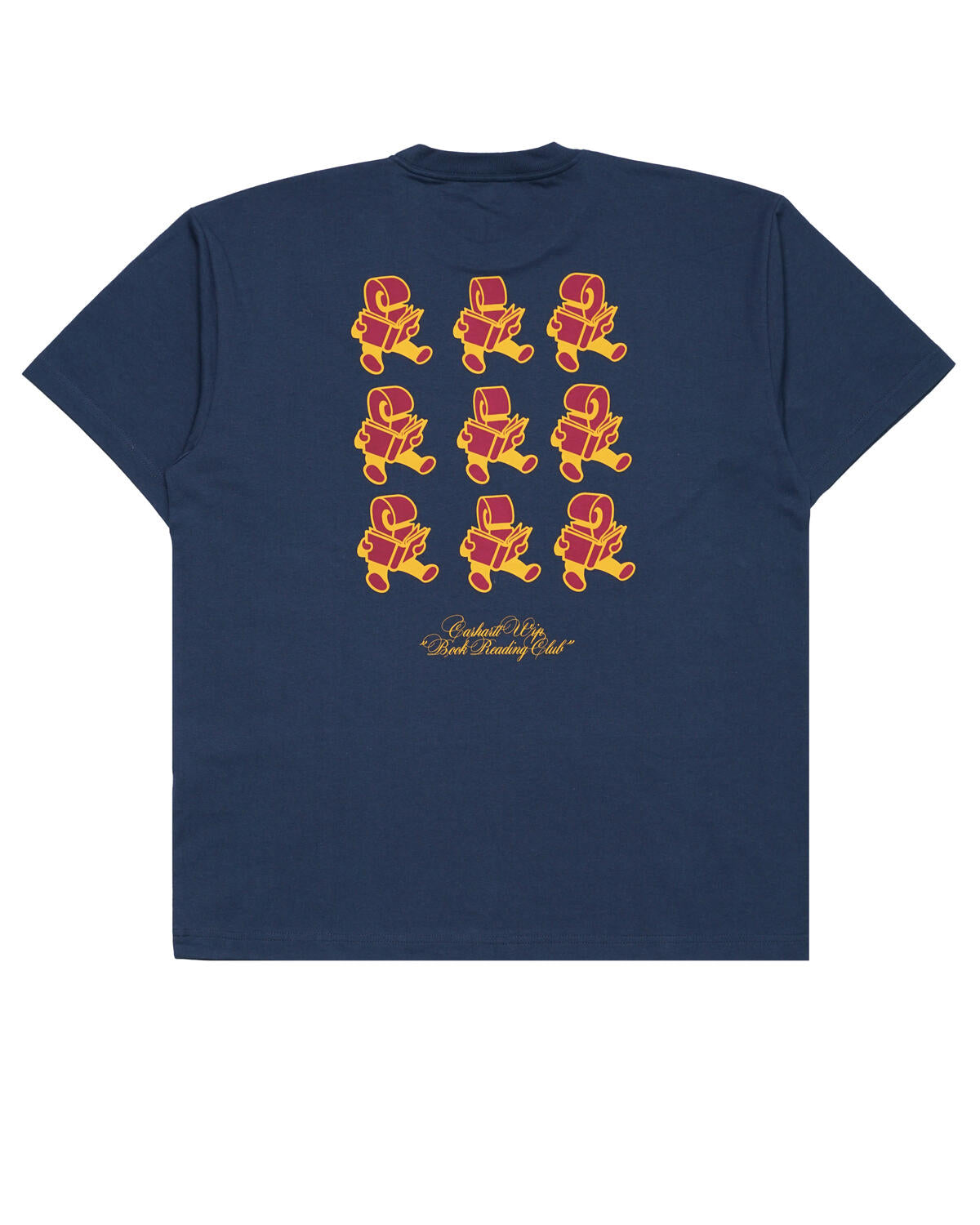 Carhartt || Reading Club T shirt || Cotton Blue Carhartt
