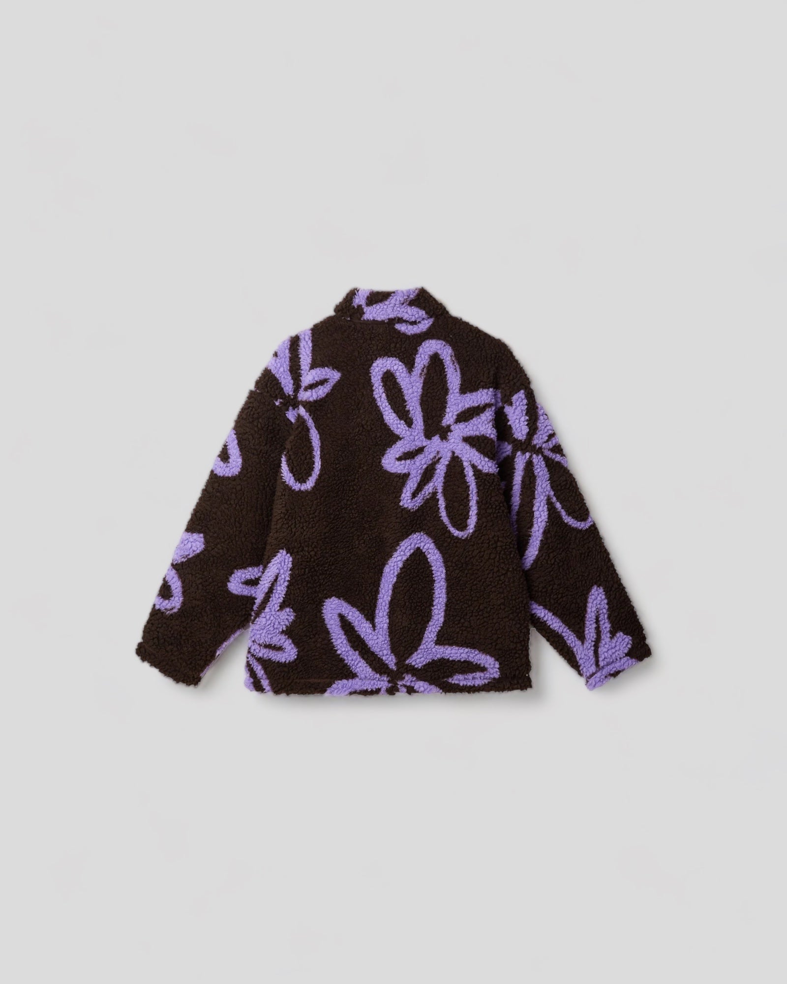 Obey || Portions Sherpa Jacket || Java Brown Multi Obey