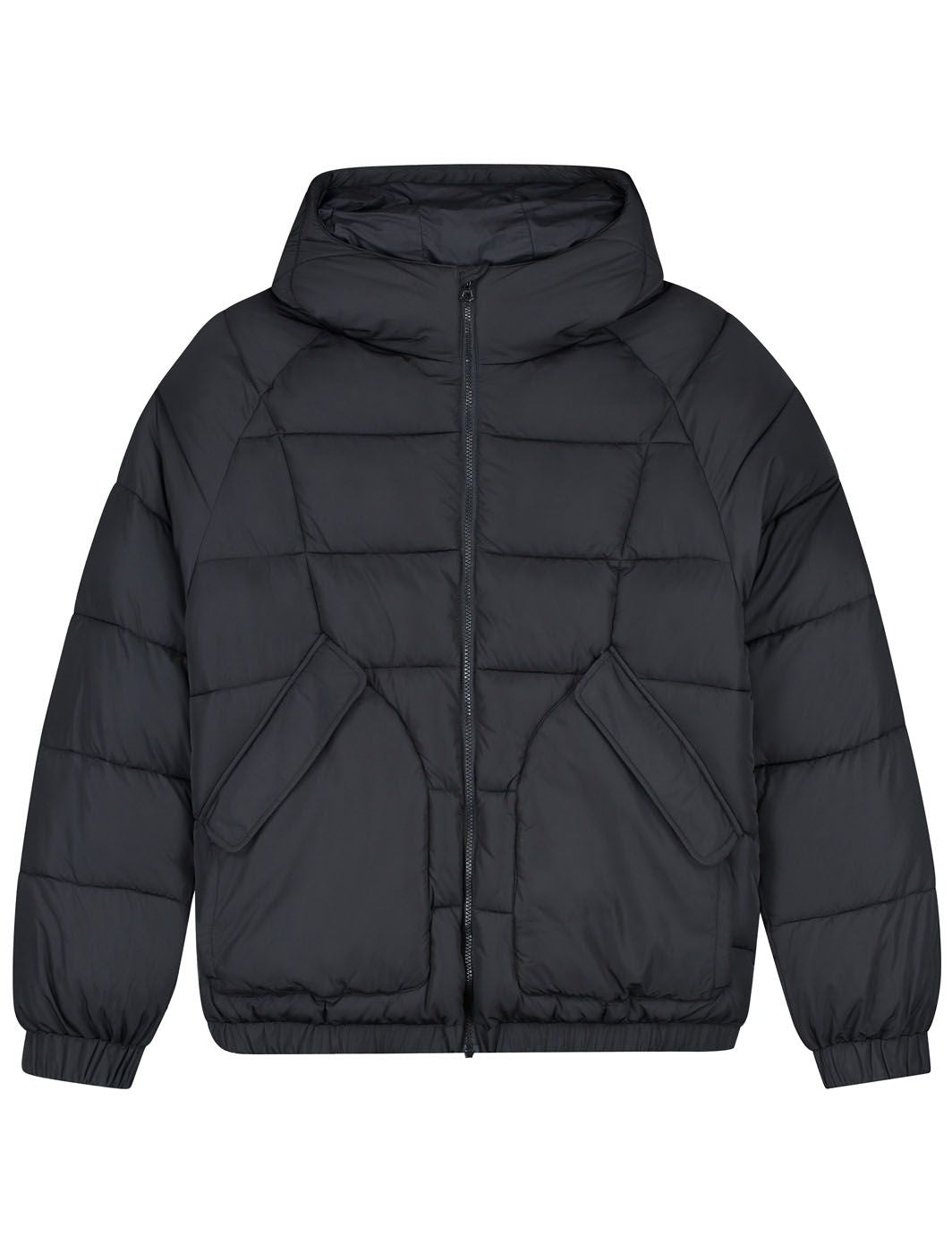 Arte || Joey Cuts Puffer Jacket - Black Arte