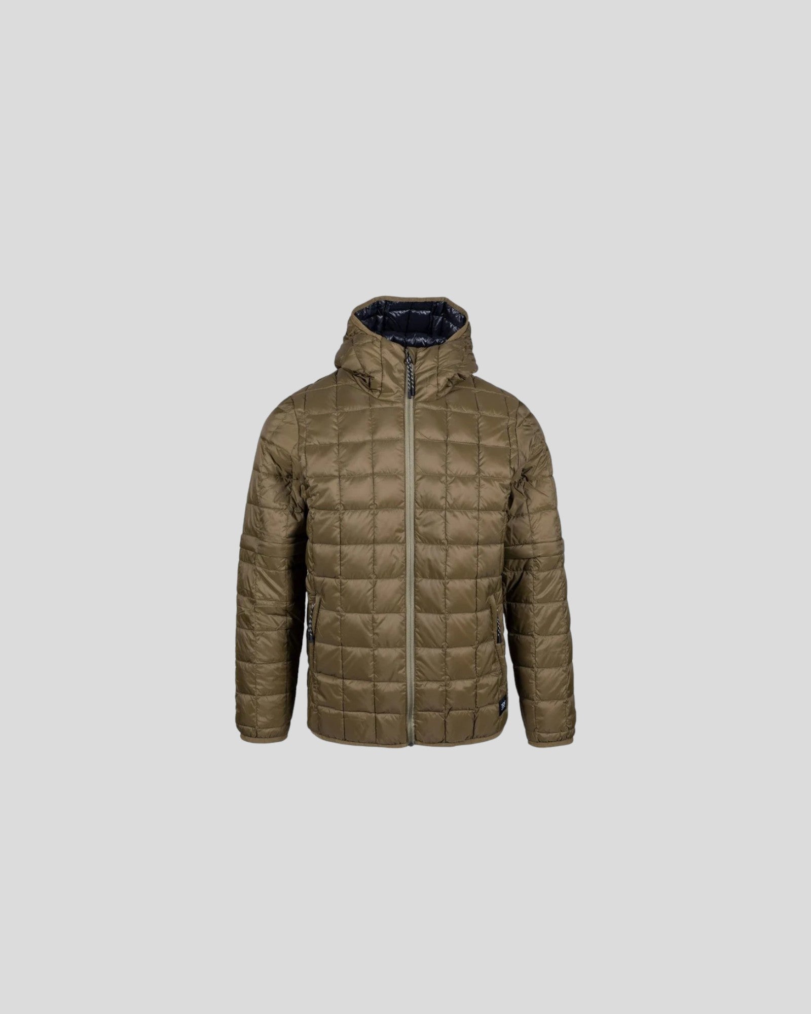 Taion || Over Size W-Zip Down Hoodie - T106OSWZ - Olive/Kaki Taion