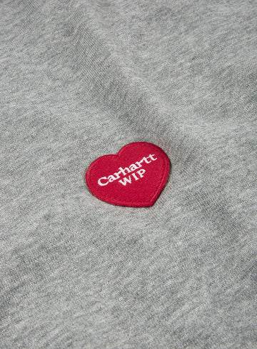 Carhartt || Heart Patch T-Shirt - Grey Heather Carhartt