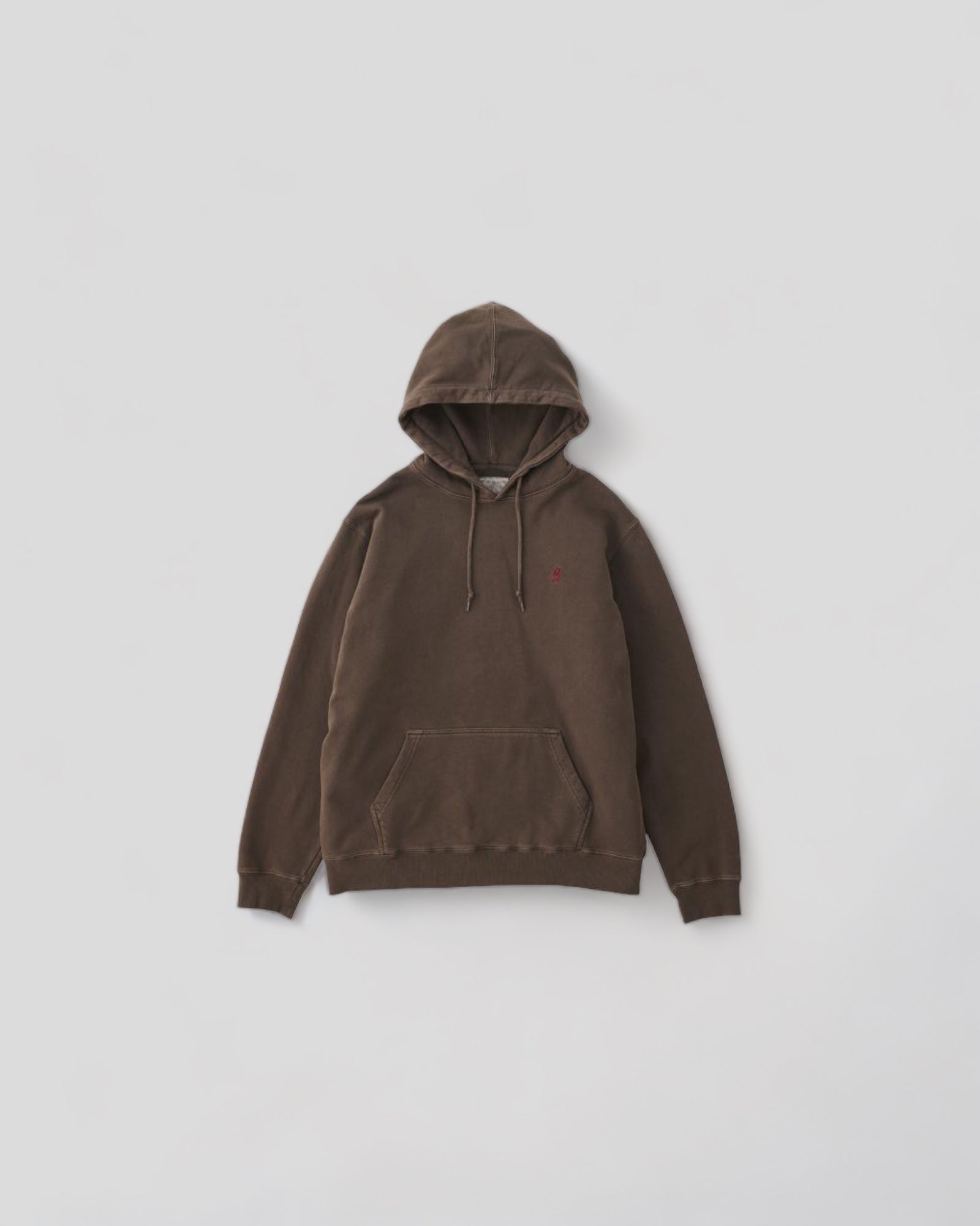 Gramicci - One Point Hooded Sweat - Brown Pigment Gramicci