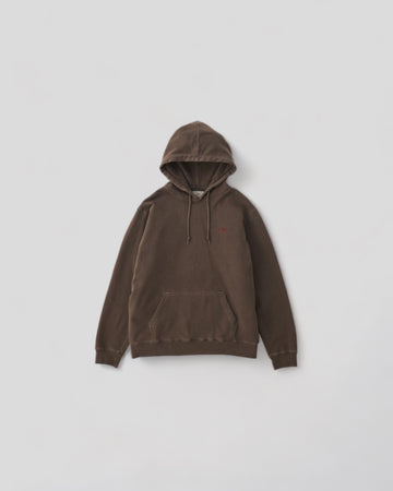 Gramicci - One Point Hooded Sweat - Brown Pigment Gramicci