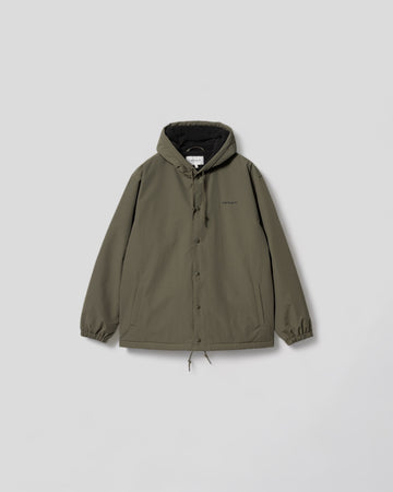 Carhartt || Hooded Coach Jacket - Cypress / Black Carhartt