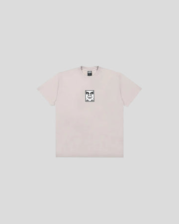 Obey || Icon Heavyweight Tee - Silver Grey Obey